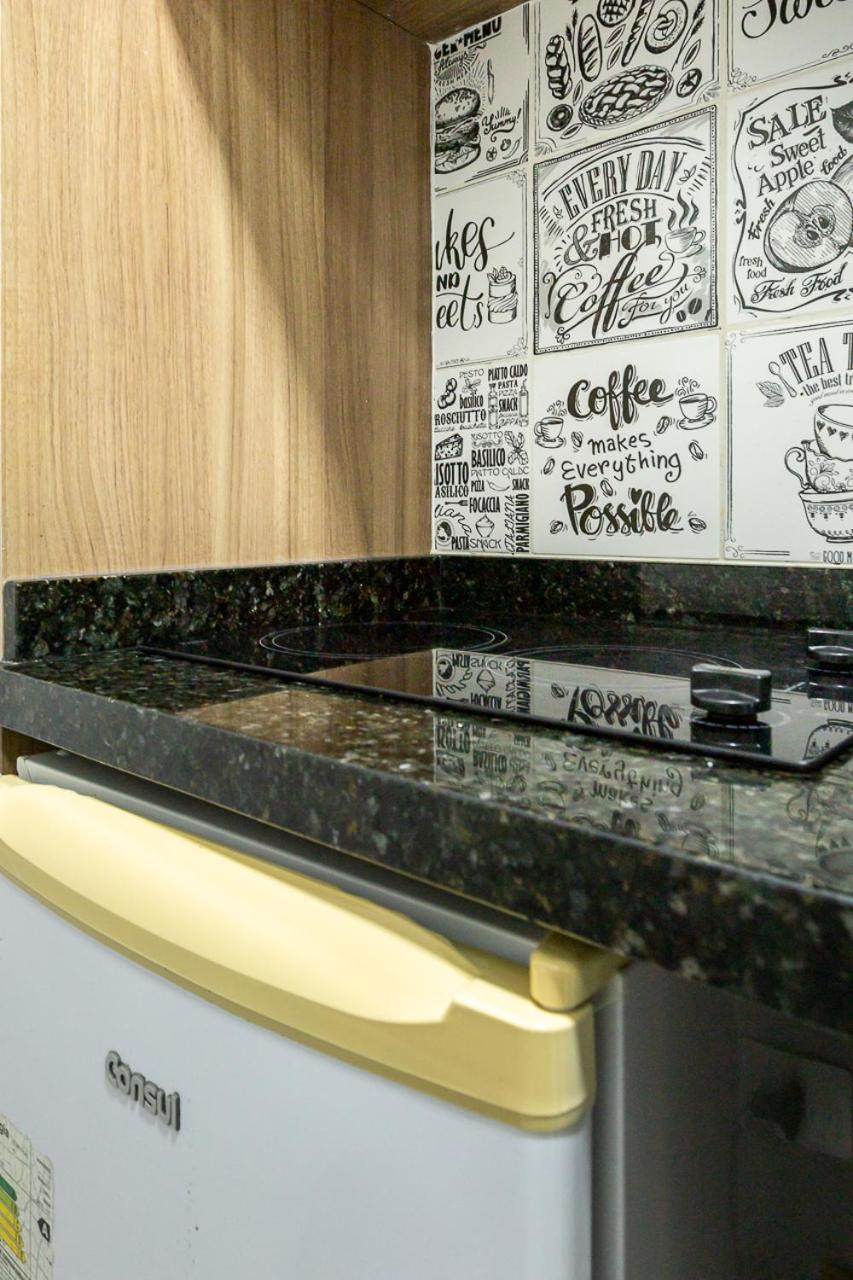 09- Studio Lindamente Decorado! Ideal Para Casal!!! กูรีตีบา ภายนอก รูปภาพ